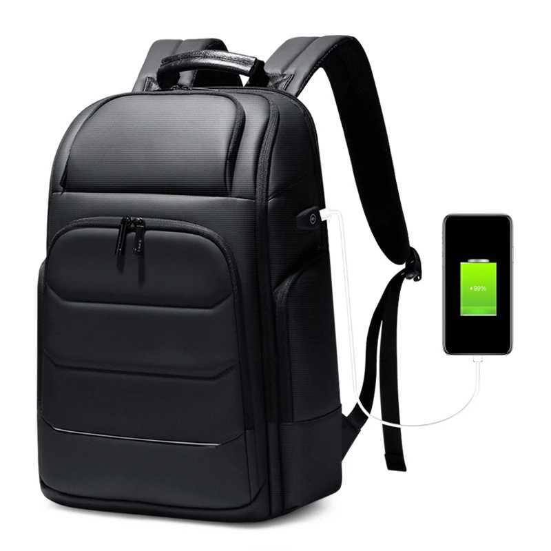 Fenruien Waterproof Backpacks USB Charging School Bag Anti-theft Men Backpack Fit 15.6 Inch Laptop Travel Backpack High CapacityXJ241026