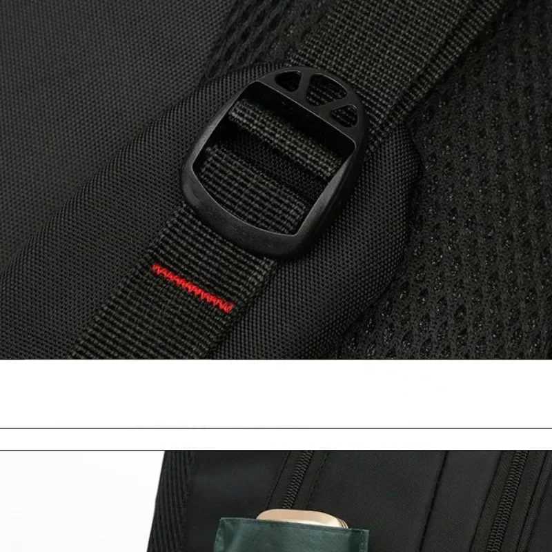 2024 New Men Backpack Business Unisex Computer Travel Bag Leisure Large Capacity Schoolbag Junior High School Black Laptop BagsXJ241026