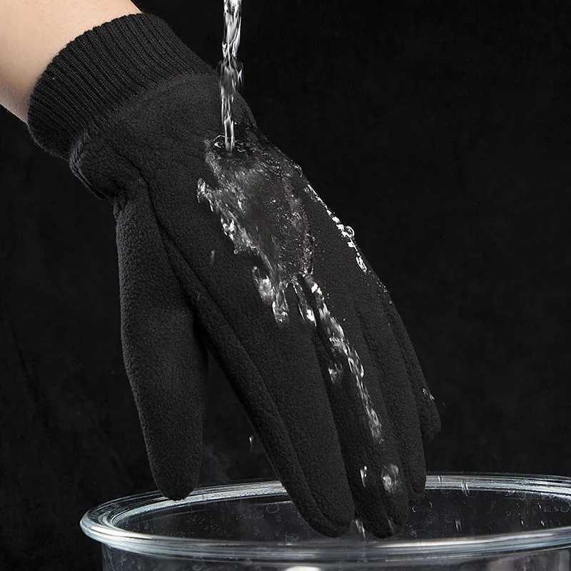 Winter mens Gs polar wool thick womens cycling sports driving waterproof anti slip touch screen motorcycle Gs W241026