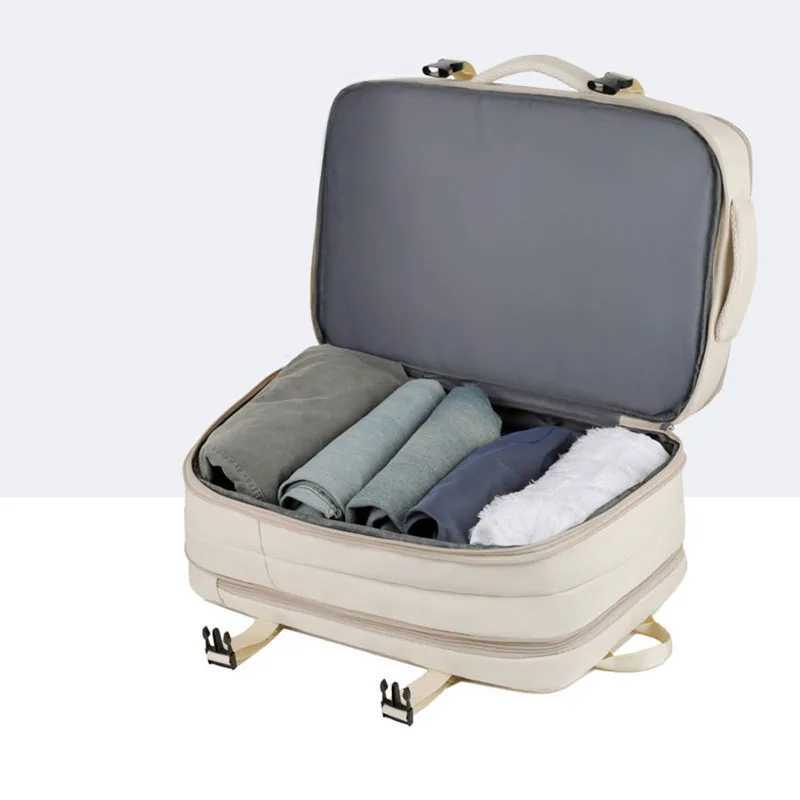 Women And Mens Business Travel Backpack School Expandable USB Bag Large Capacity 16 Inch Laptop Waterproof Fashion DaypackXJ241026