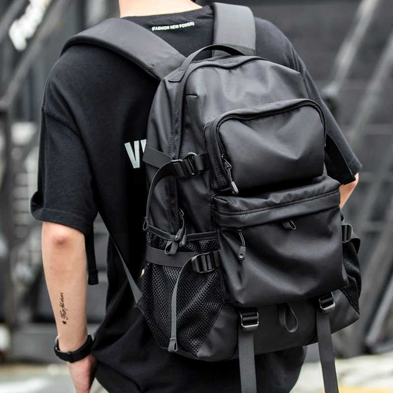 Laptop Backpack for Men Light Weight Casual Daypack Large Space Waterproof Travel Backpack School Bookbag for TeenageXJ241026