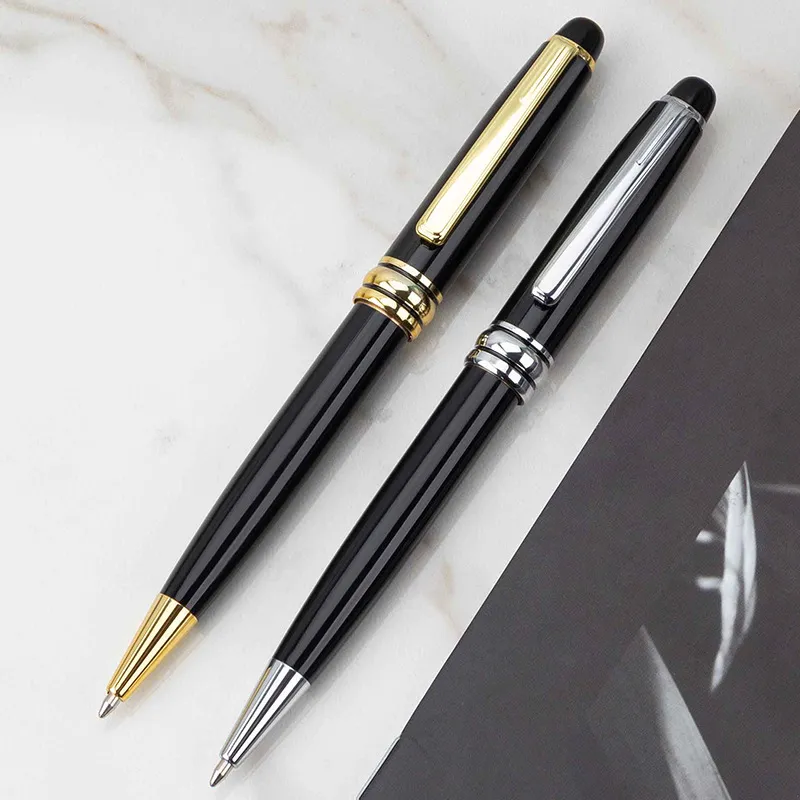 montblanck pen Luxury Designer Pen Wholesale High-Quality Black Ballpoint Rollerball Pen Set | Classic Office Stationery For Writing And Gifting Office Supply