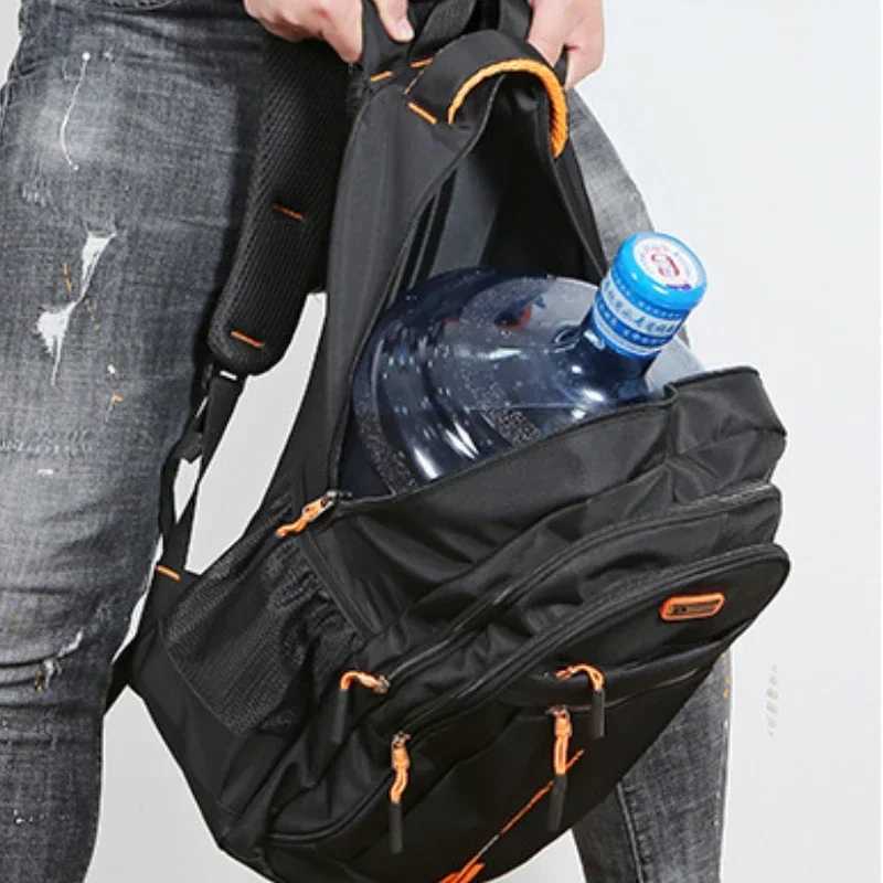 Mens Backpacks Oxford Waterproof Rucksack Business Computer Bag Casual Travel Backpacks Senior High School Student Schoolbag XJ241026