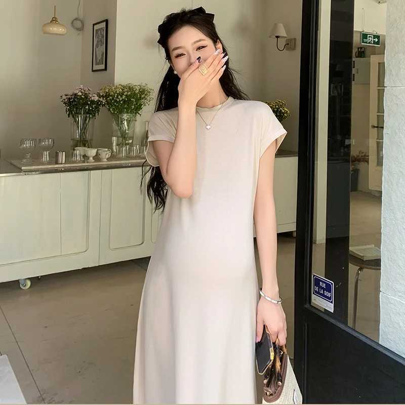 Summer maternity clothing sweet hollow lace vest dress fashionable maternity vest dress loose maternity sleeveless dress W241026
