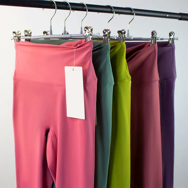 High-Waisted Women's Yoga Pants with Hip Lifting Feature - Soft & Stretchy Fitness Leggings for Exercise