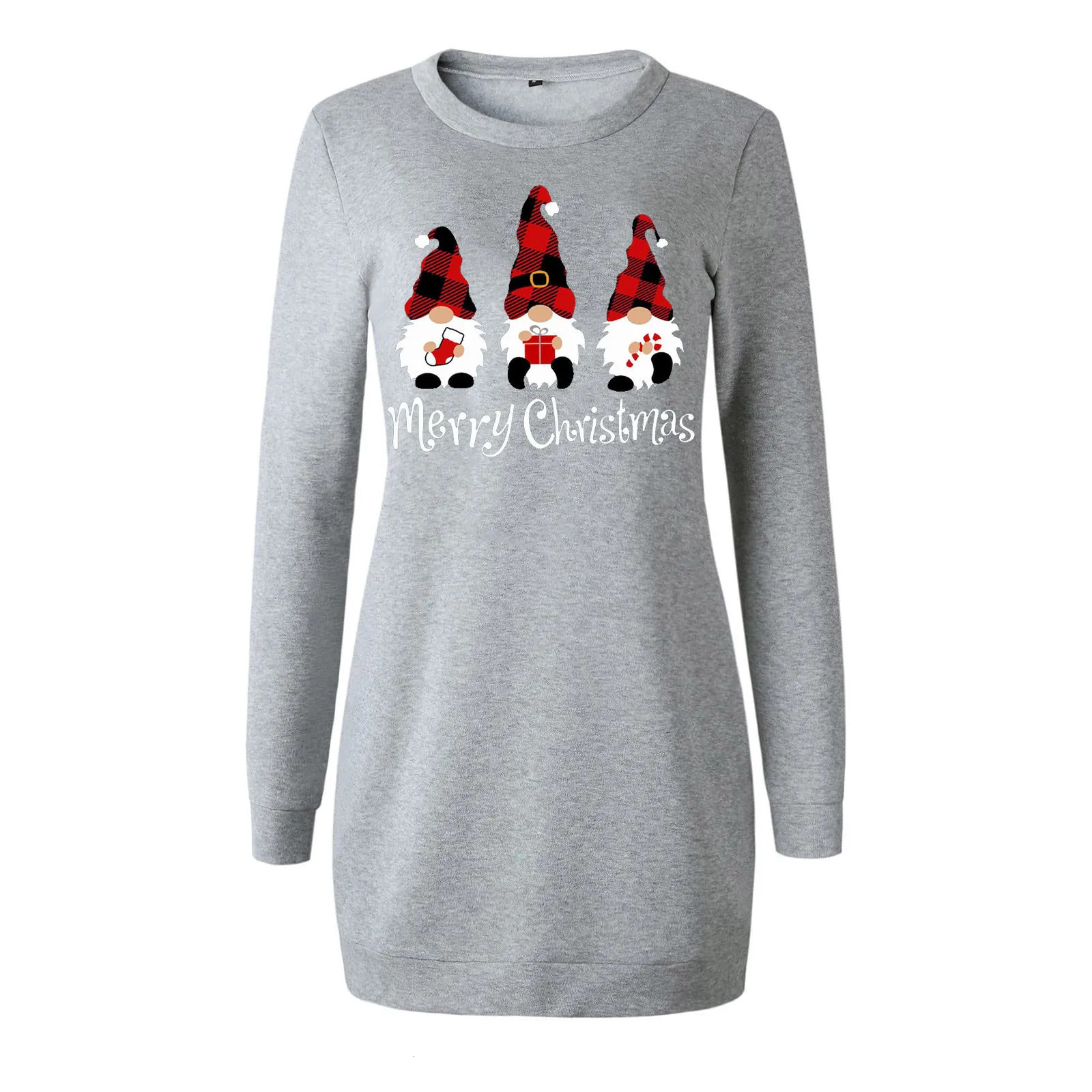 Streetwear Women Clothing Y2k Dress Winter Clothe Hoodies Pullover Christmas Casual Autumn Harajuku Sweatshirts 241025
