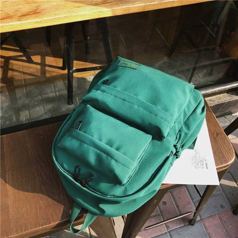 Students Waterproof Nylon Backpack for Women Multi Pocket Travel Backpacks Female School Bag for Teenage Girls Back To SchoolXJ241026