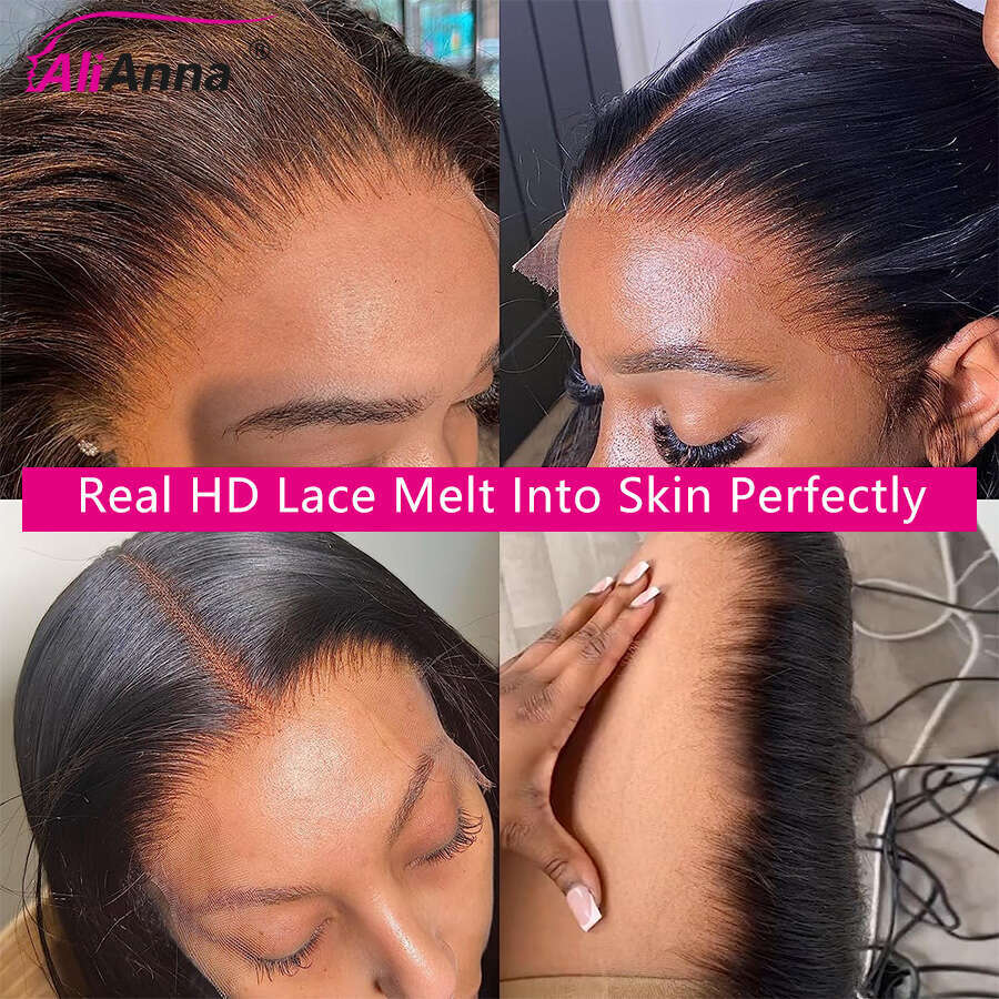 100% Real Closure 4X4 5X5 6X6 7X7 Straight Human Hair 13X6 HD Raw Vieamese 13X4 Frontal Lace Only