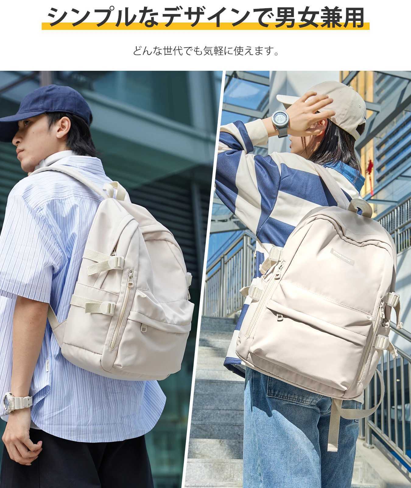 School Backpack for Women Waterproof Aesthetic Laptop Backpack Fit 15.6 inch Travel Work Daypack for TeensXJ241026