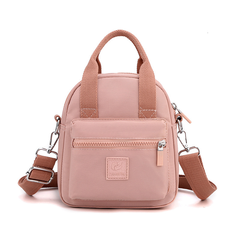 2024 Designer Women's Casual Fashion Cross Shoulder Girl Simple Fashion Zipper Handbag Nylon Waterproof Solid Crossbody Bag Lightweight Shark Bag