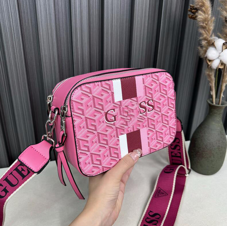 Guesse Bag Designer Bag Guesse Women Fashion Camera Bag Strap Shoulder Bags Fashion Dual Top Zip Inside Partition Guesse Purse Designer Bag Crossbody handbags f6f