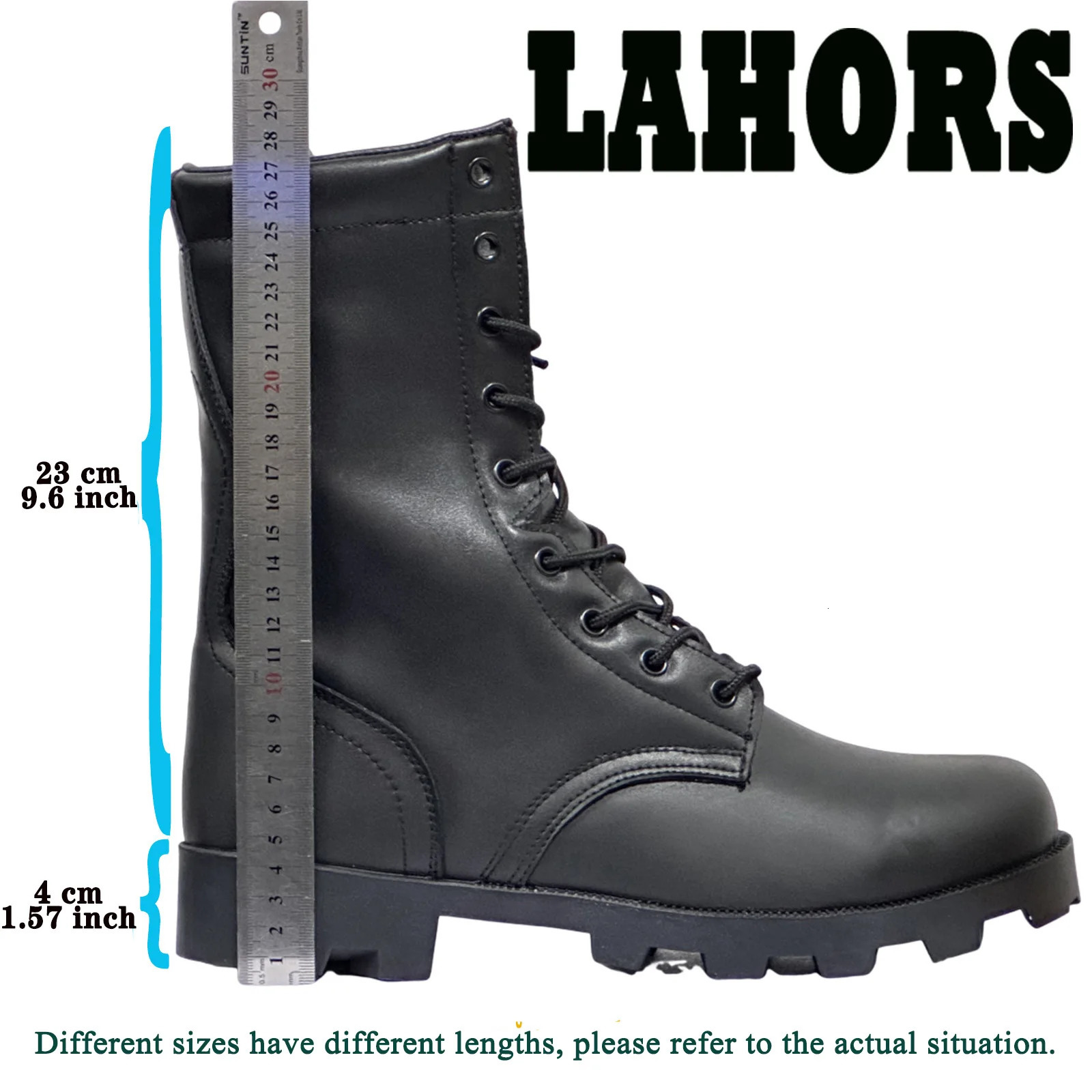 LAHORS original leather mens tactical boots sports hiking shoes outdoor Ankle desert combat boots work safety shoes Botas Hombre 241024
