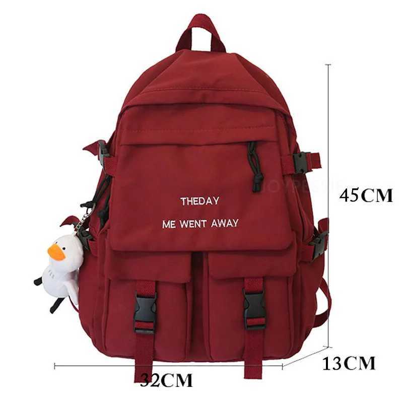 2021 New Waterproof Men Big Backpack Nyl Business Travel Black Rucksack College School Bag for Teenage Girl Female MochilaXJ241026
