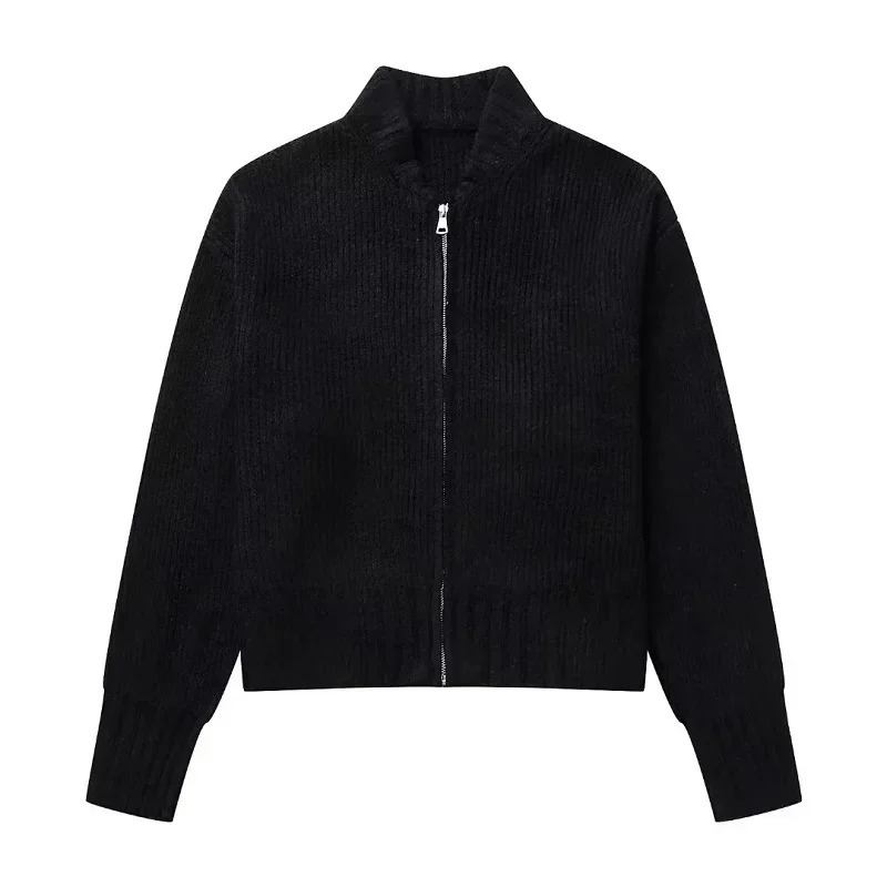 MSNOLOACamisola de malha feminina Cardigan Jaqueta Trots Casaco Malhas Casacos Outono Inverno Moda 2024 241025