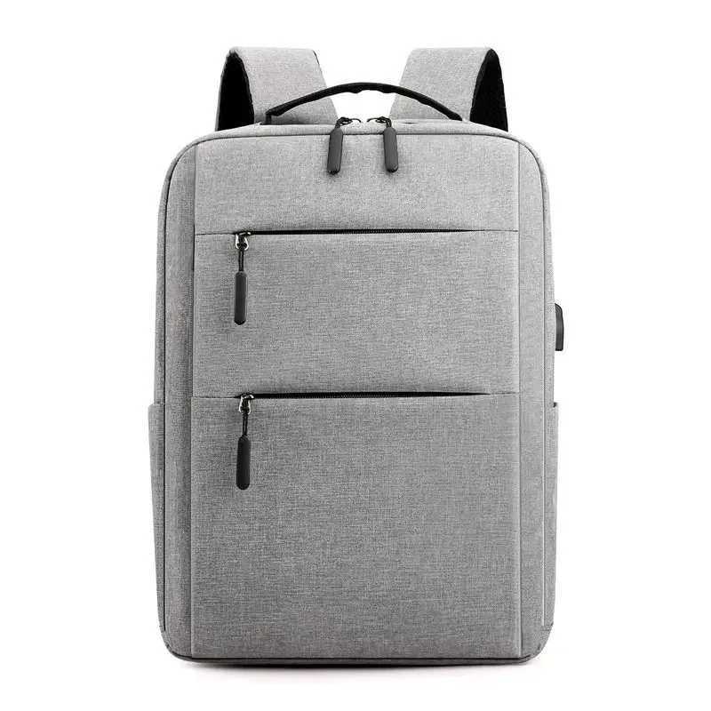 New Business Bag USB Charging School bag Travel Waterproof Computer Backpack Mens BackpackXJ241026