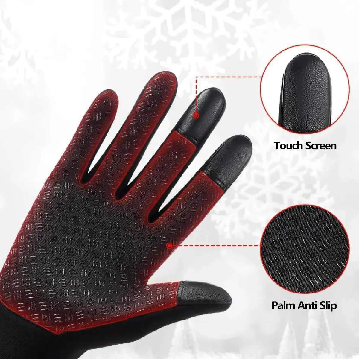 Winter Gs Mens Warmth Tactics Gs Touch Screen Waterproof Hiking Skiing Fishing Bicycle Ski Board Anti slip Gs W241026