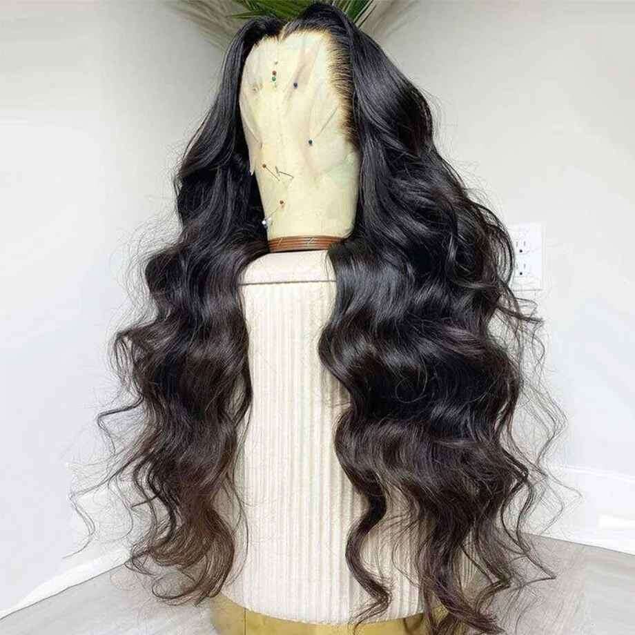 x HD Lace Frontal Body Wave Wigs Human Hair Closure Wig Pre Plucked for Women Brazilian Front With BabyHair