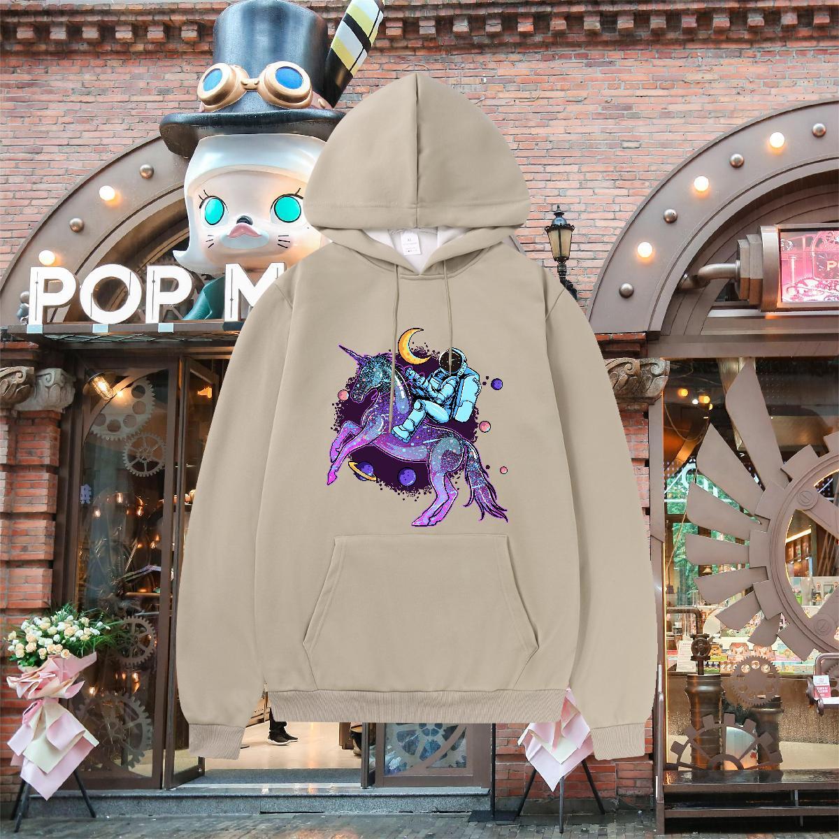 Fashion Design Unisex Sweatshirts Breathable Drawstring Designer Couples Hoodie US/EU Size Tops Street Casual Velvet Thick