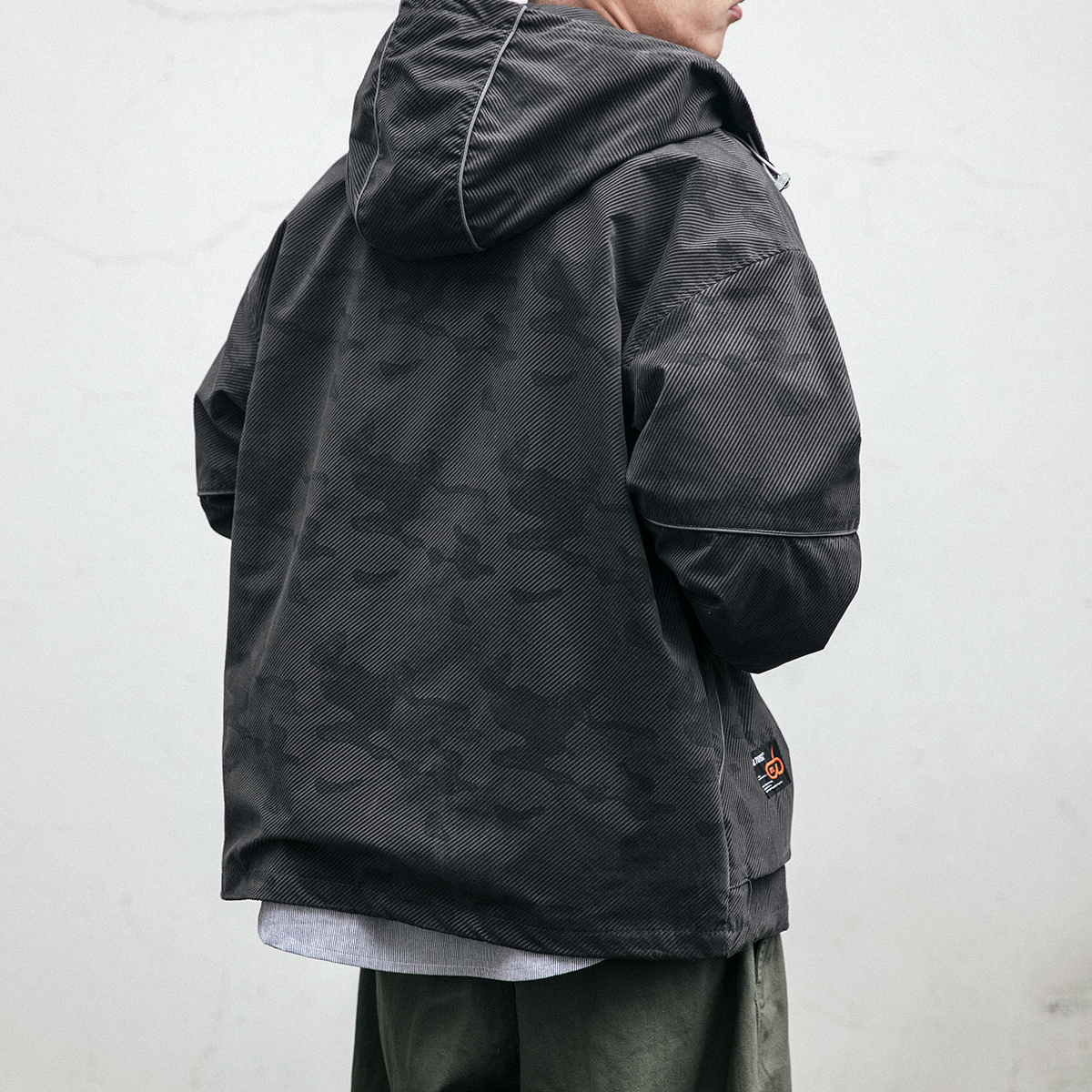Spring Autumn High Quality Streetwear Hooded Cargo Jacket Men Clothing Military Tactical Camouflage Coat Haruku Fashion Hoodie