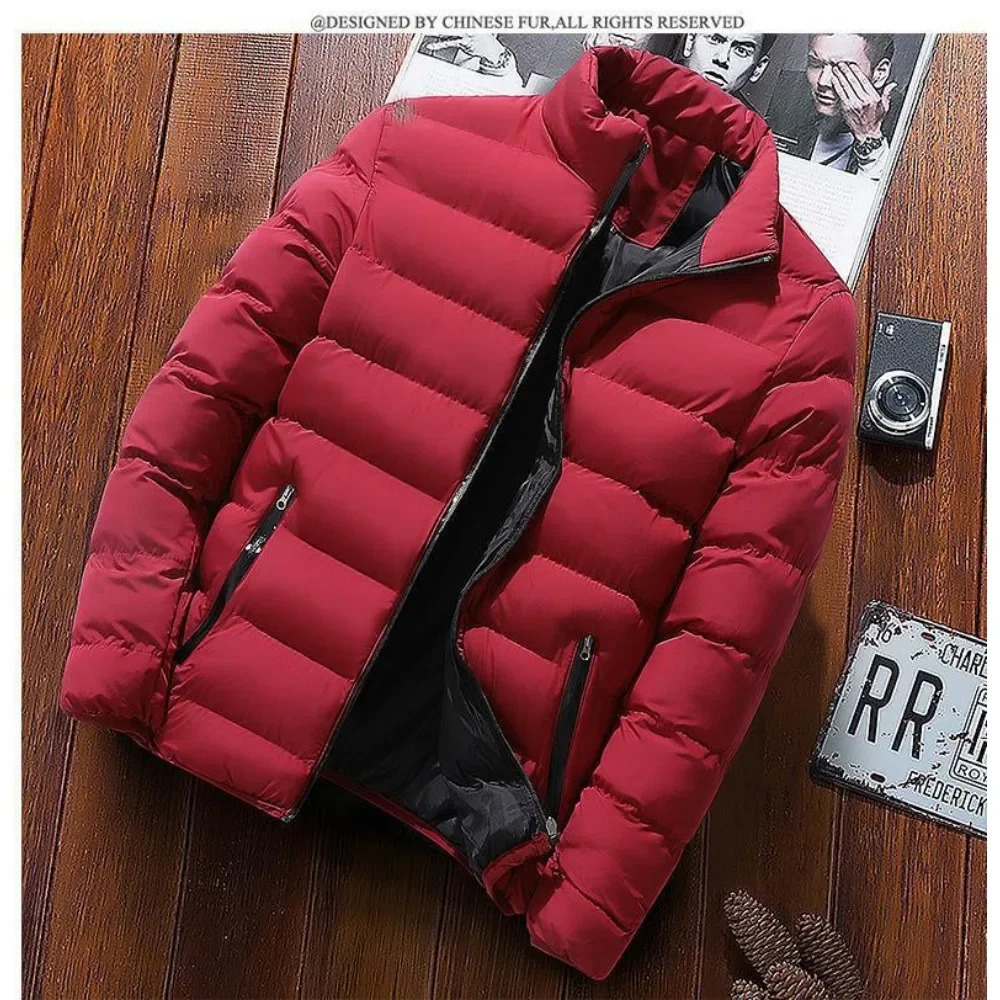 Mens Fall Erly Winter Coats Fashion Padded Jacket For Men Coat Warm Clothing Parka Plus Size M6XL 241024