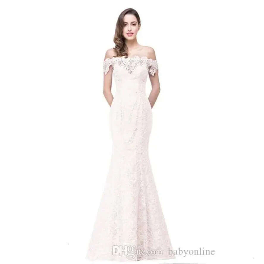 Cheap Modest Mermaid Red Lace Sexy Off The Shoulder Cap Sleeves Long Chinese Wedding Dresses Formal Gowns Cps199 0927