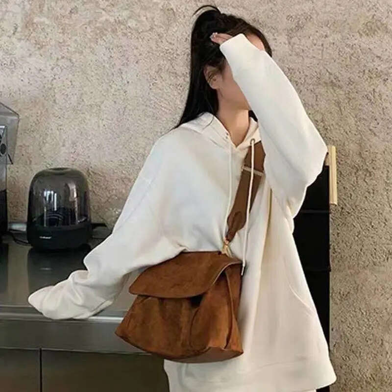 Winter Fashion Shoulder Bags For Women Retro Pu Leather Flap Crossbody Bag Lady Messenger Handbag Clutch Purse