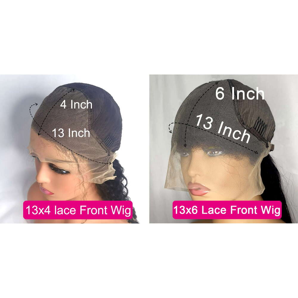 x Lace Front Wig Bob Human Hair Straight Density Transparent Frontal Wigs short bob hair lace front wig For Women
