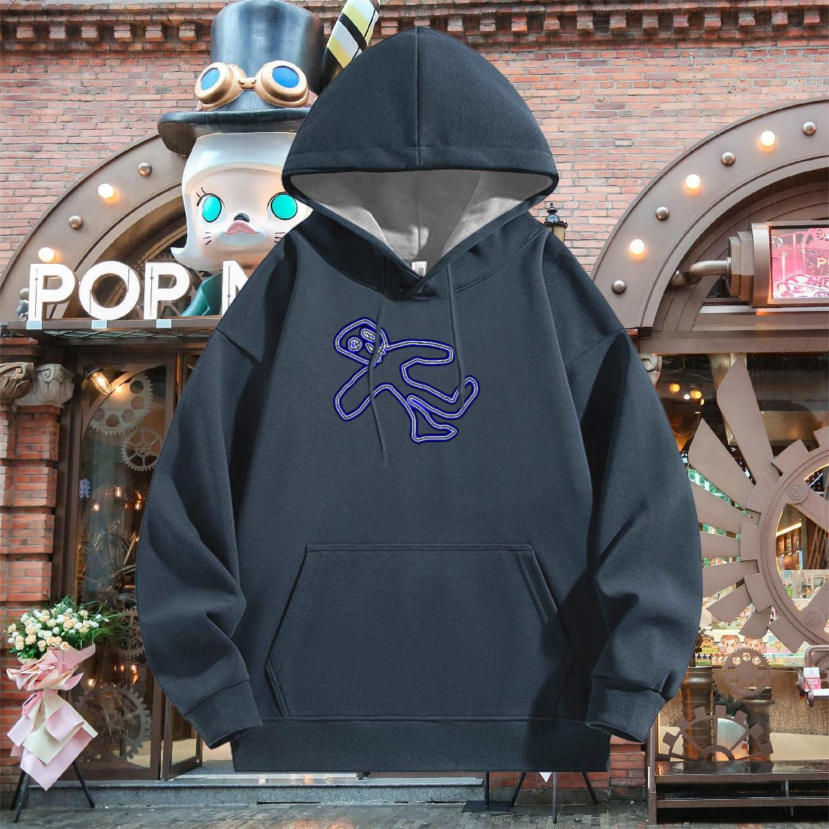 Classic Casual Mens Hoodie Breathable Drawstring Hoodie Free Shipping Couples Hoodie Custom Big Size Wear Street Cotton 350g