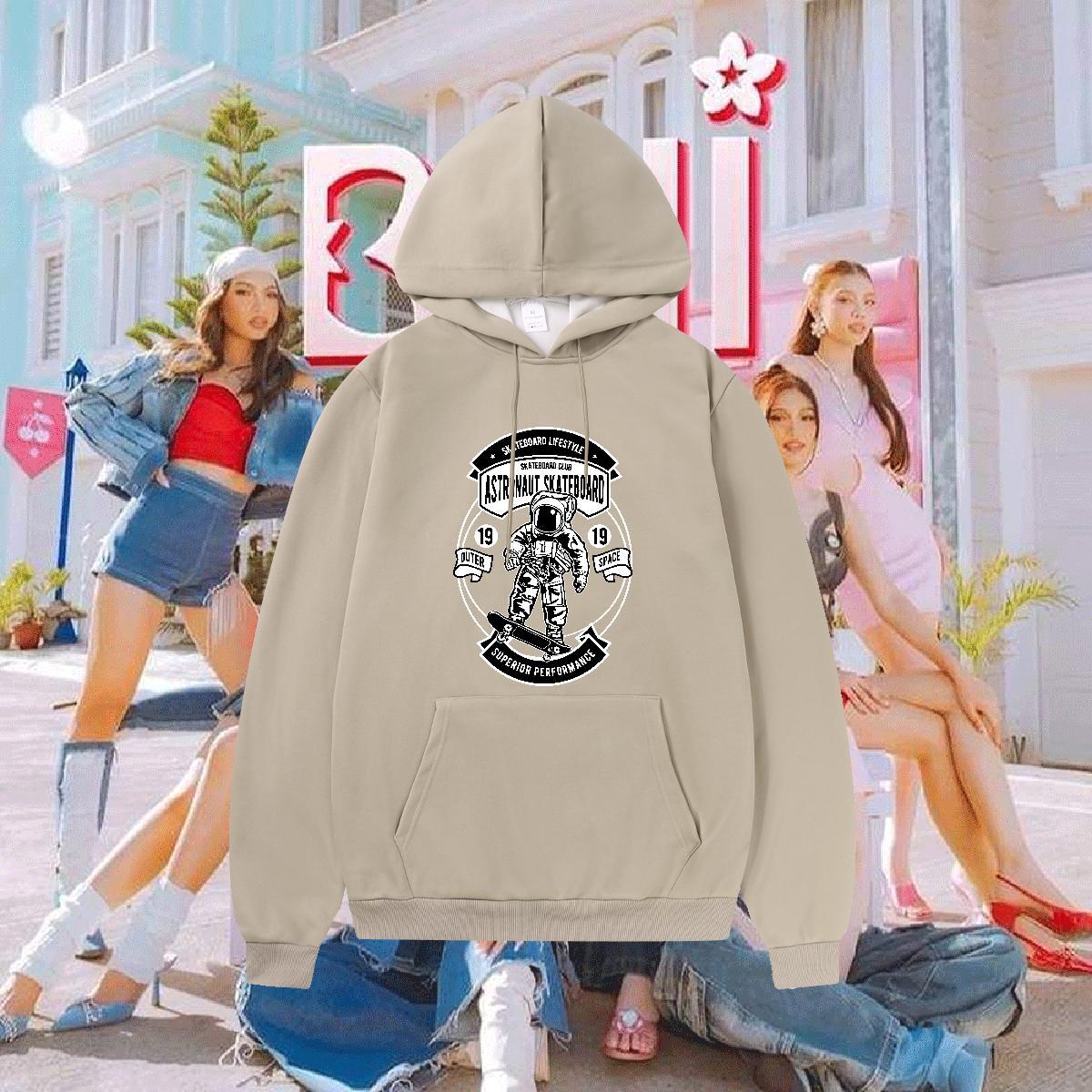 DIY Hooded Sweatshirt Breathable Drawstring Hoodie Classic Men's Hooded Sweatshirt Black Oversized Clothes Hoodie High Street Hip Hop Tech Fleece