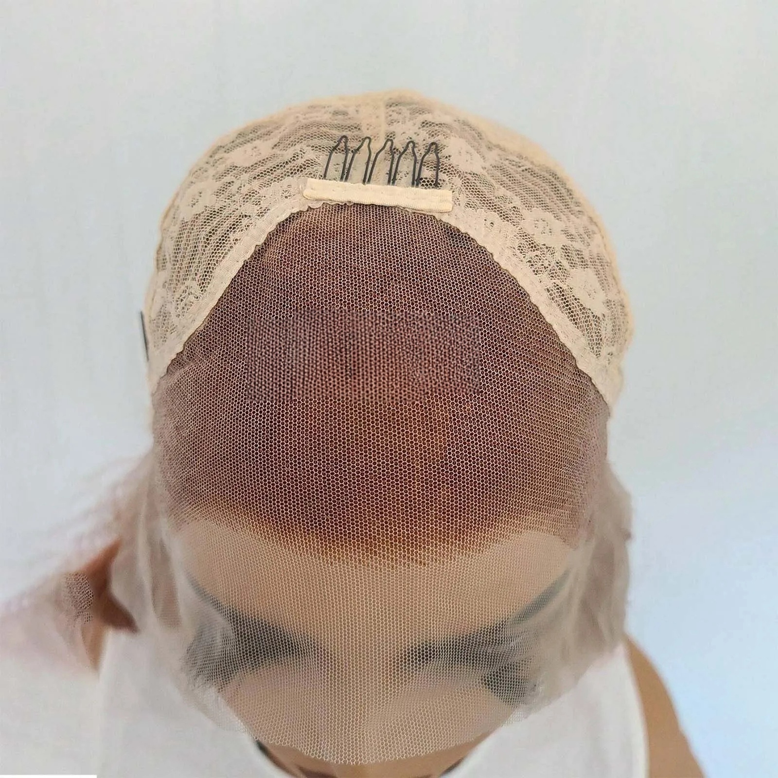 Orange Synthetic Lace Front Curly Bob Wig Deep Wave Ginger Brown Auburn Colored Short Wavy Hair Wigs for Women