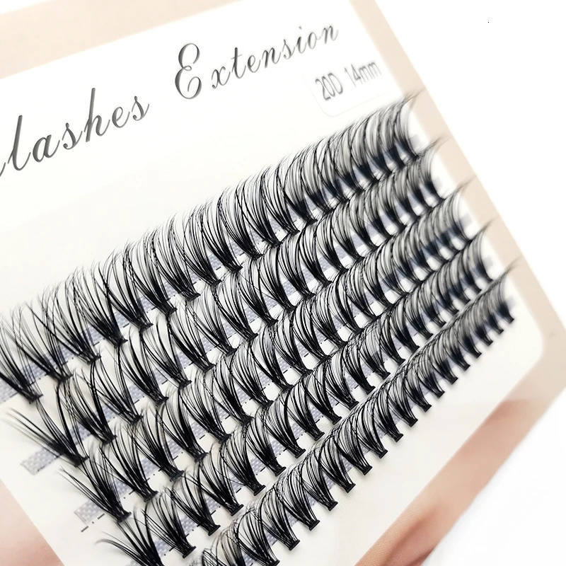 Individual Lashes Extension Natural Faux Mink Eyelashes Individual 102030D40D Cluster Eyelash Extension Makeup Cilia ting 241028
