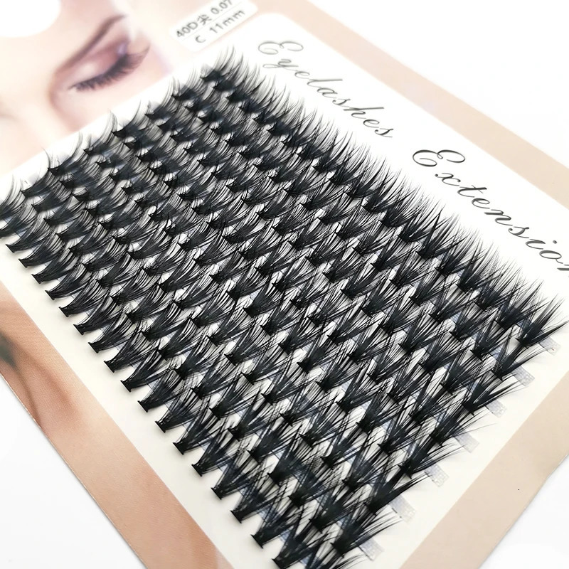 Individual Lashes Extension Natural Faux Mink Eyelashes Individual 102030D40D Cluster Eyelash Extension Makeup Cilia ting 241028