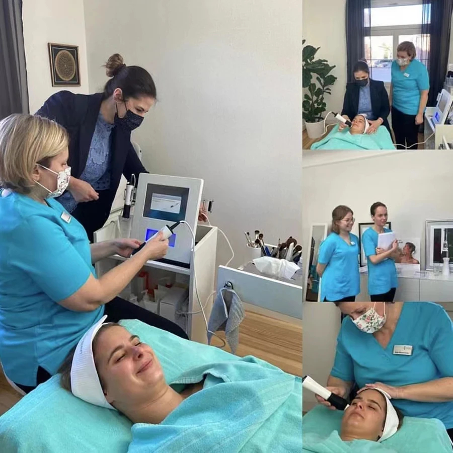 Skin Care Gels Oxygen Kit Gel Small Bubble Oxygen Pods Facial Tightening Shiny And Exfoliation gel For Co2 Bubble Facial Machine