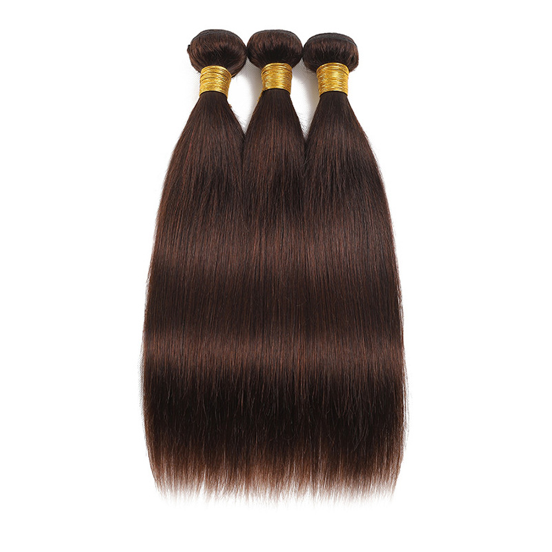 Brazilian 100% Human Hair Extensions Silky Straight 1B/4/27 P4/27 1B/30 1B/27 2# 4# 27# Double Wefts 3 Bundles 30inch
