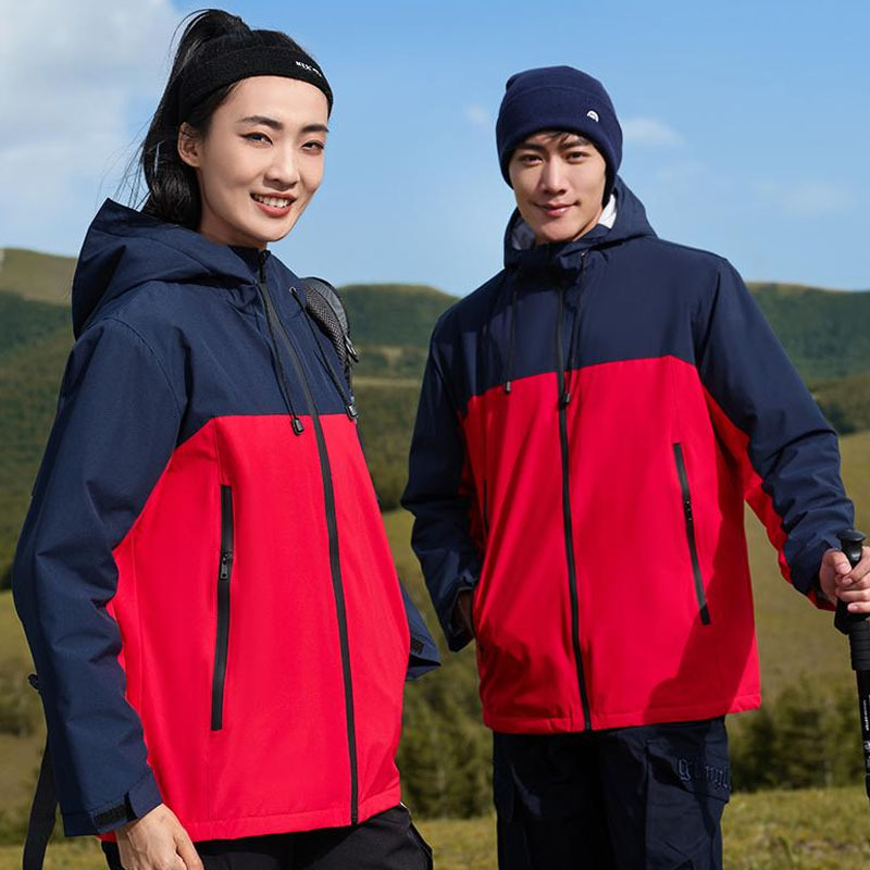 2024 New Designer Autumn/Winter Integrated Thermal Storage Cotton Windproof and Waterproof Men's Jacket Outdoor Long Sleeve Printed