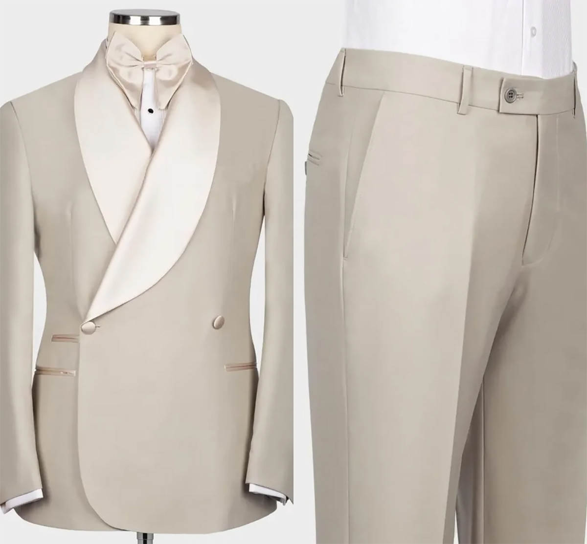 Solid Color Groom Wedding Tuxedos Shawl Lapel Mens Pants Suits 2 Piece Prom Cosplay Blazers Costume