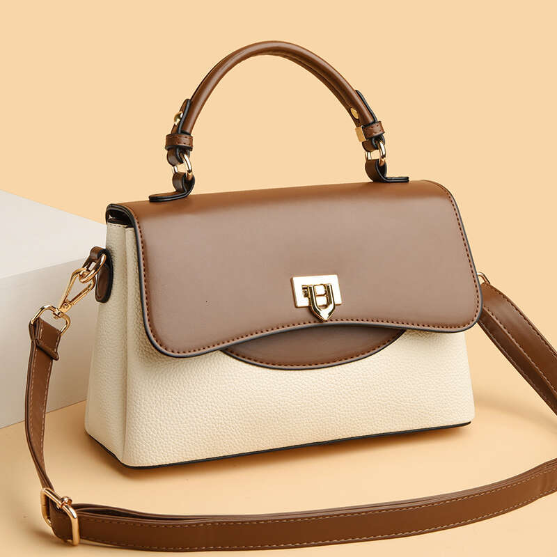 Capacity Large Multilayer Shoulder Messenger Bag High Quality Leather Handbag Women Designer Crossbody Sac Female Tote