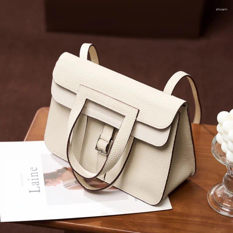 3 Drawstring 2024 Brand Bags Women Leather Handbags Ladies Hand Purse Fashion Shoulder 4