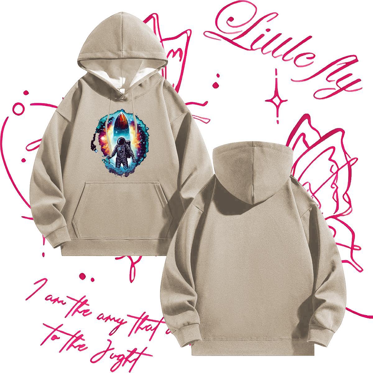 DIY Customized Hoodie Hip Hop Warm Men Tops Hoodie Hooded Collar Breathable Custom Printed Wear Cotton 350g