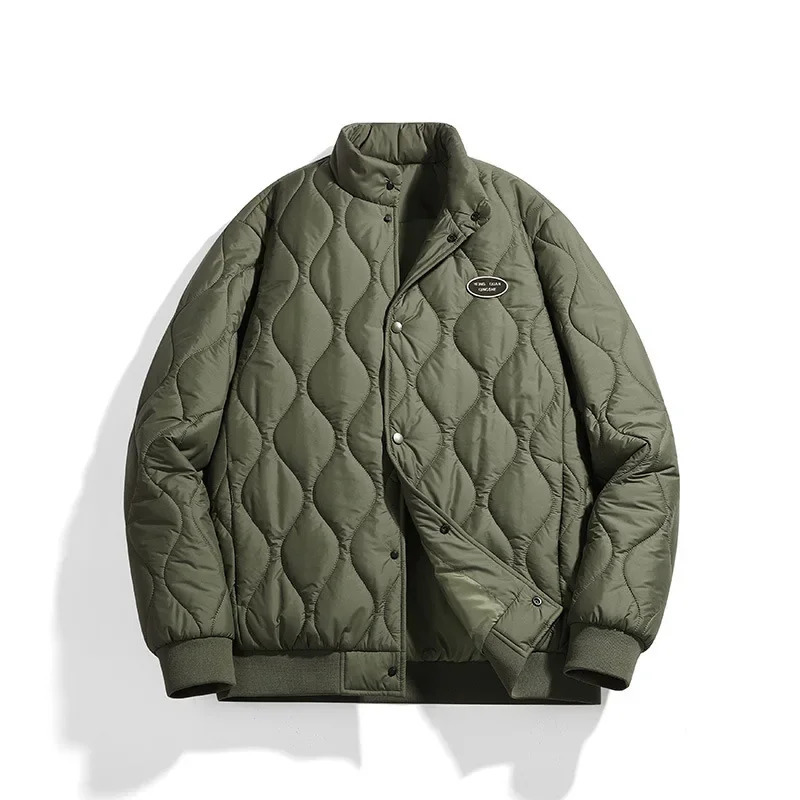 Parka Mens Jacket Japanese Loose Thickened Puffer Jackets Man Casual Warm Winter Cotton Padded Men Clothing 241024