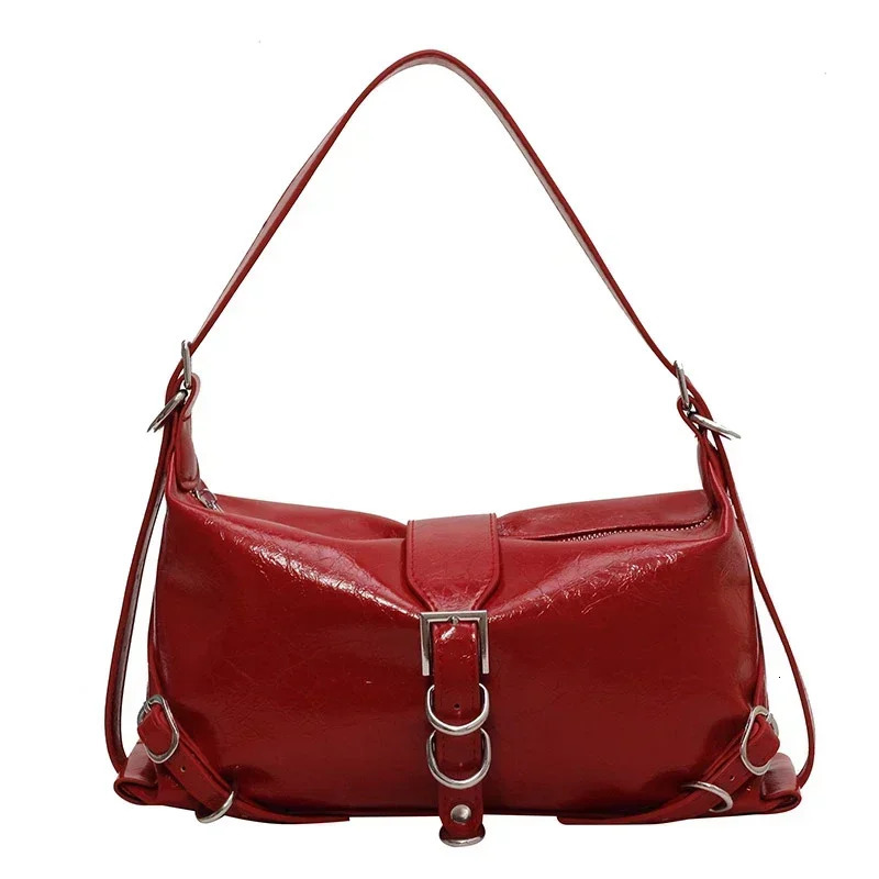 Fashion Simple Women Bags 2024 Autumn Soft Zipper Ladies Shoulder Bags Nylon Solid Versatile Womens Handbags 241025