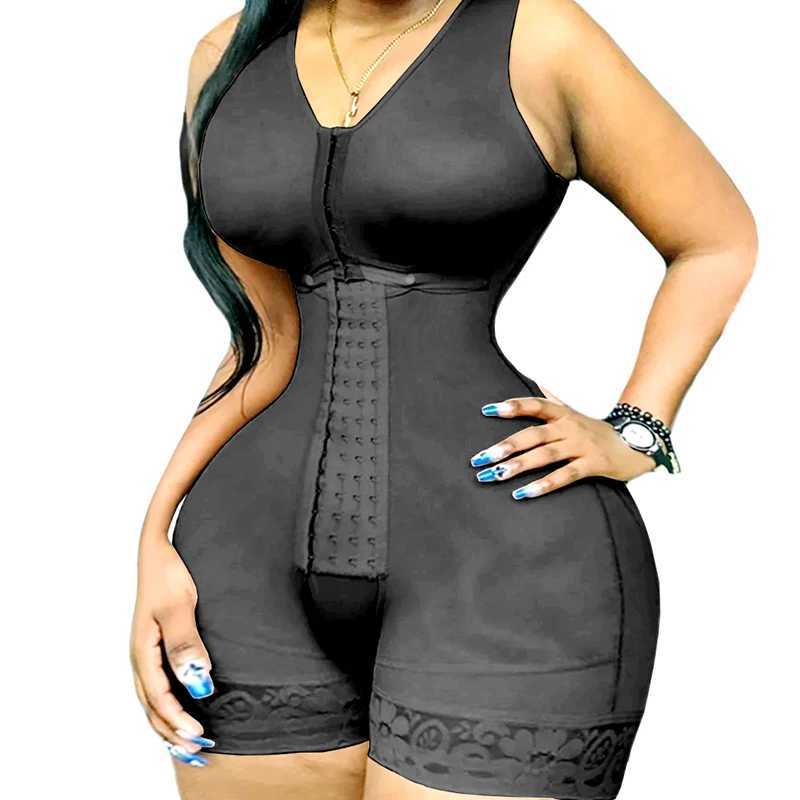 AfruliA Fajas Colombianas Girdles Full Body Shaper Post Surgery Shapewear Binders Slim Waist BBL High Compression CorsetXJ241028