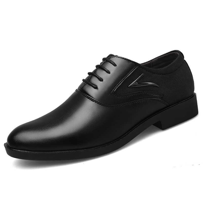 Men Dress Shoes New Mens Casual Shoes Versatile Business Dress Mens Casual Shoes Foot Wedding Shoes 241009