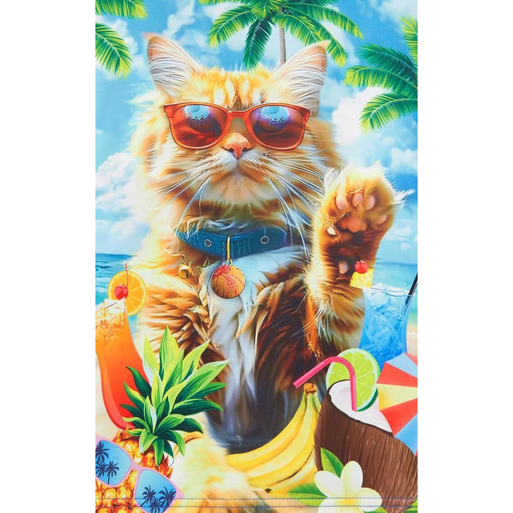 Mens T shirt Hawaiian T-Shirt 3D Print Short Sleeve Novelty Crewneck Tee Casual tops summer clothes Trendy patterns cool