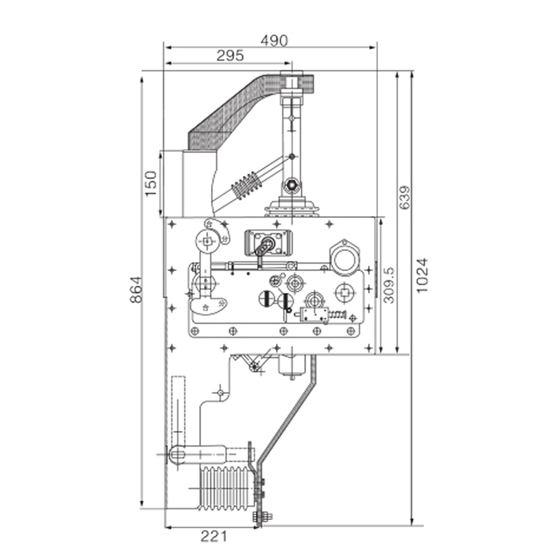 Vacuum Circuit Breaker Vacuum Switch Circuit Breaker Combination Appliance VCL-12D/VCLR-12D