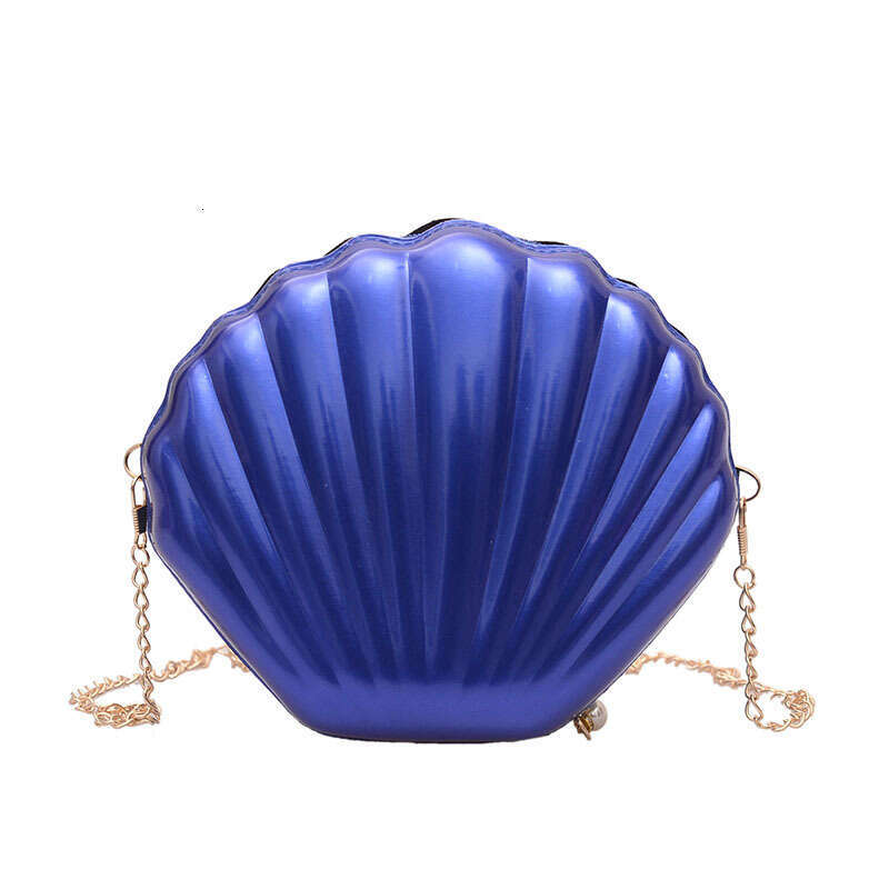 Shoulder Fashion Handbags Shell Chain Cute Sequins Small Bag Phone Money Pouch Zipper Crossbody Bags for Women s
