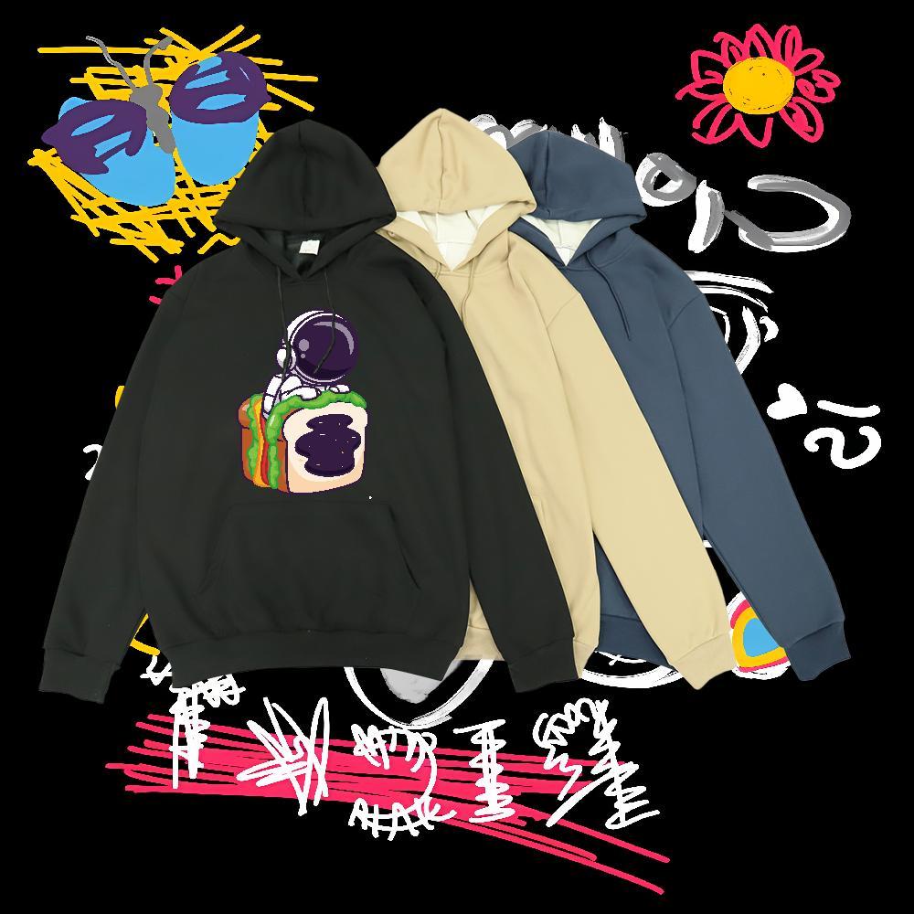 DIY Customized Hoodie Breathable Loose Mens Hoodie Plus Size Cartoon Tops Pullover Hoodie Sport Tech Fleece