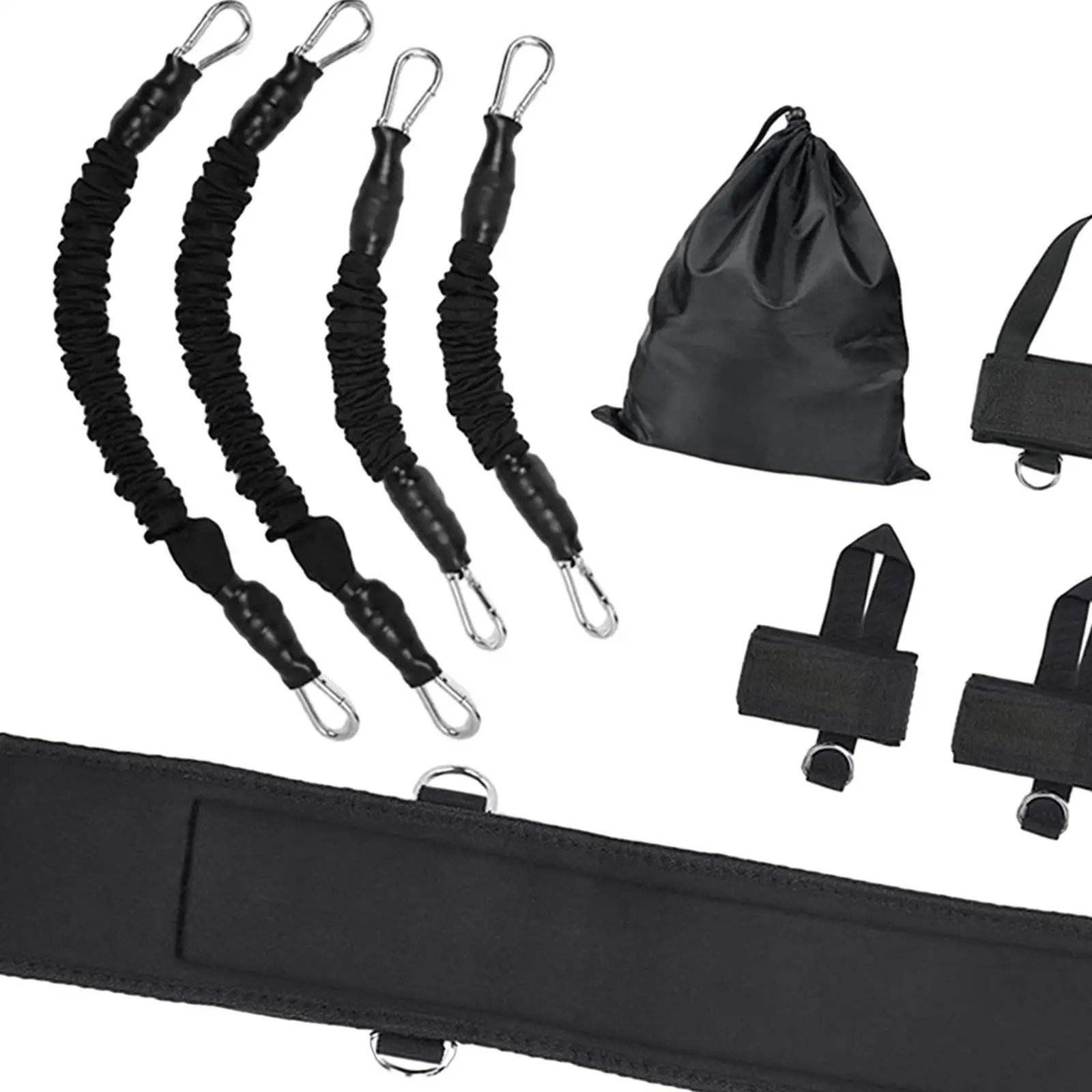 Boxing Resistance Bands Exercise Bands Adjustable Waist Strap Trainer Workout Band for Agility Resistance Training Mma 241028