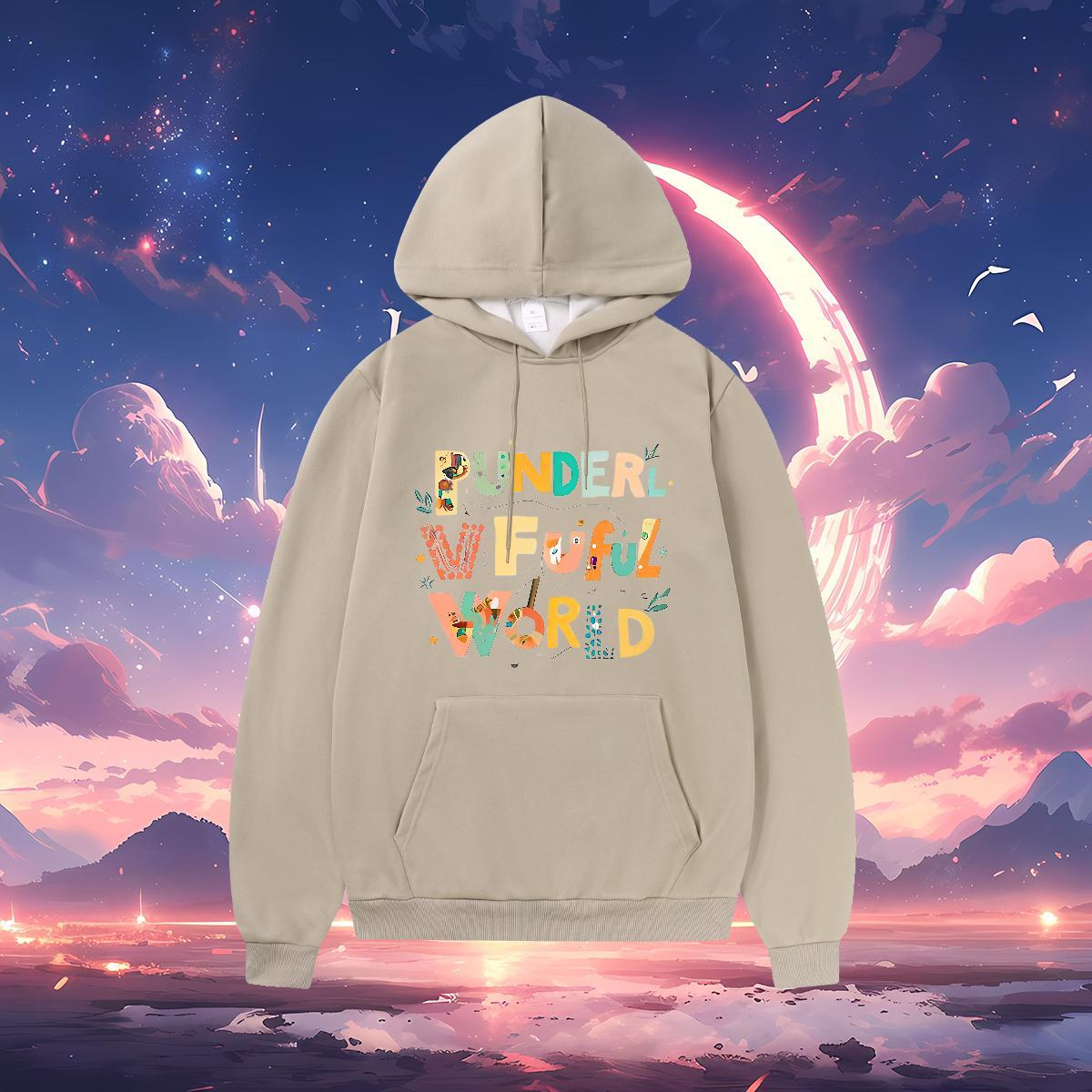 Customized Hoodie for Women Home Outdoor Soft Women Hoodie Anime Velvet Thick Pullover Hoodie Hooded Collar Long Sleeve