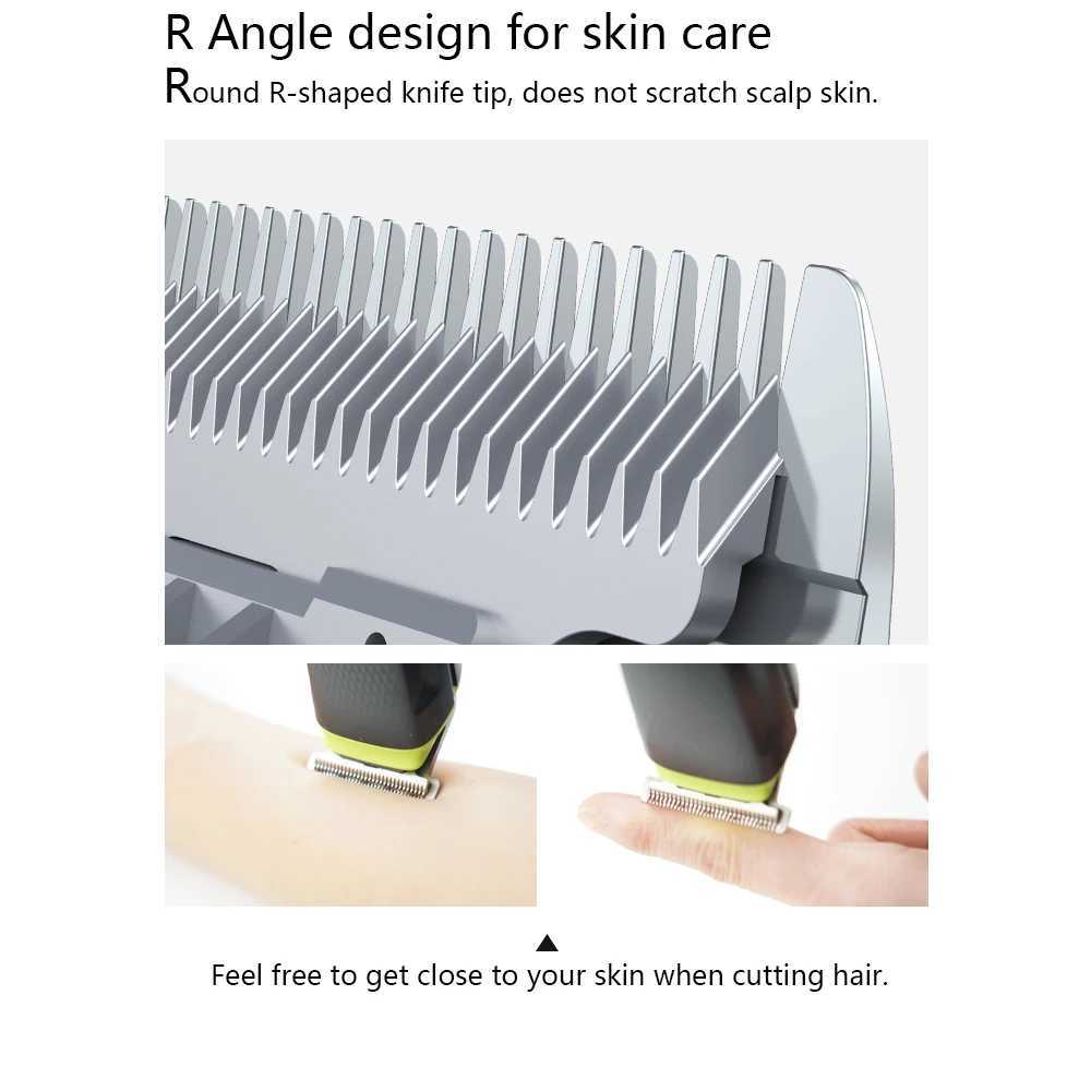 HTC Electric Hair Clipper Mens Professional Kit USB Charging Mens Hair Clipper Hair Clipper W241212